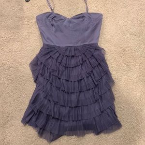 Purple BCBG dress